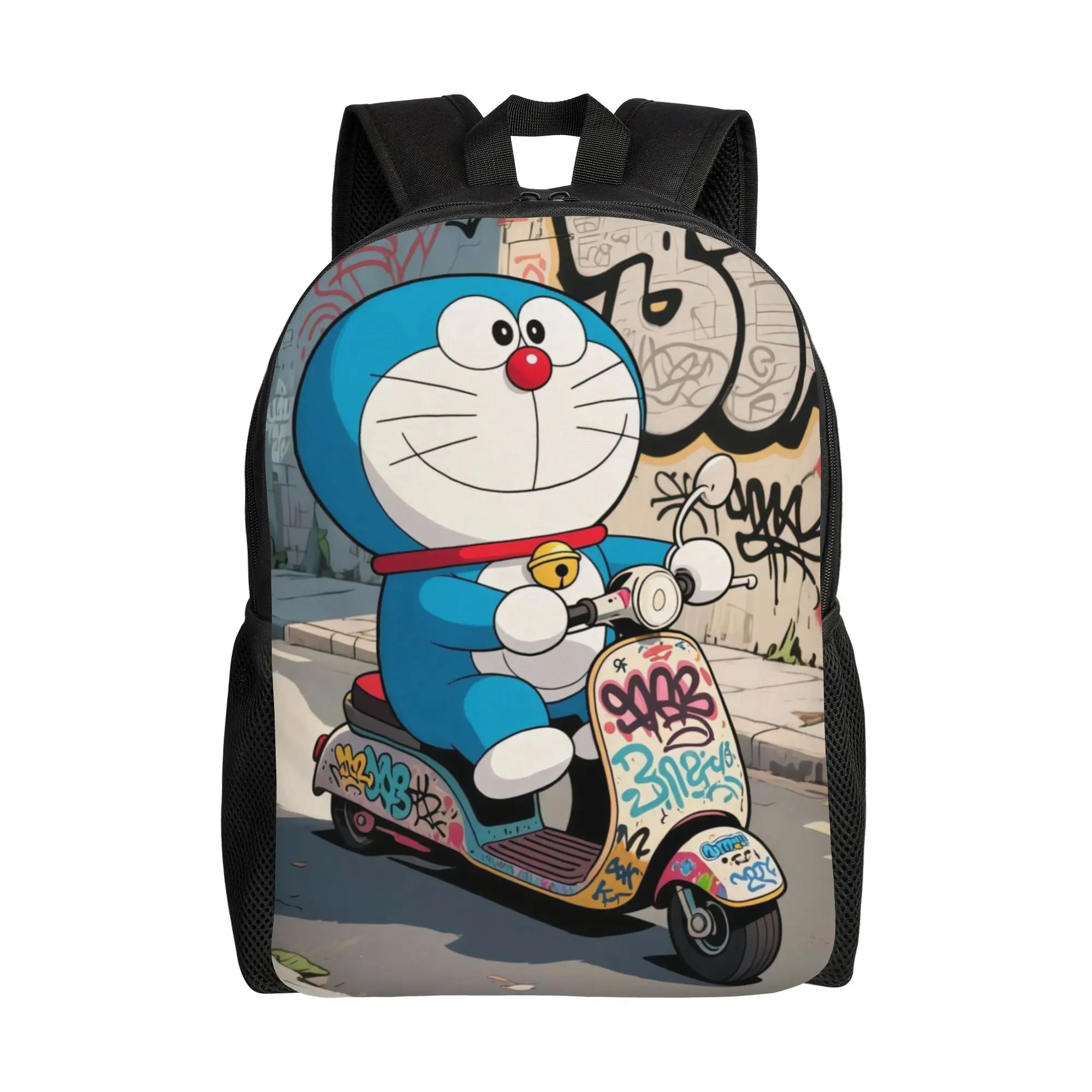 Back to school season Doraemon riding an electric scooter Knapsack Doraemon Ladies Adjustable Strap Backpack
Back to school season Doraemon riding an electric scooter Knapsack Doraemon Ladies Adjustable Strap Backpack