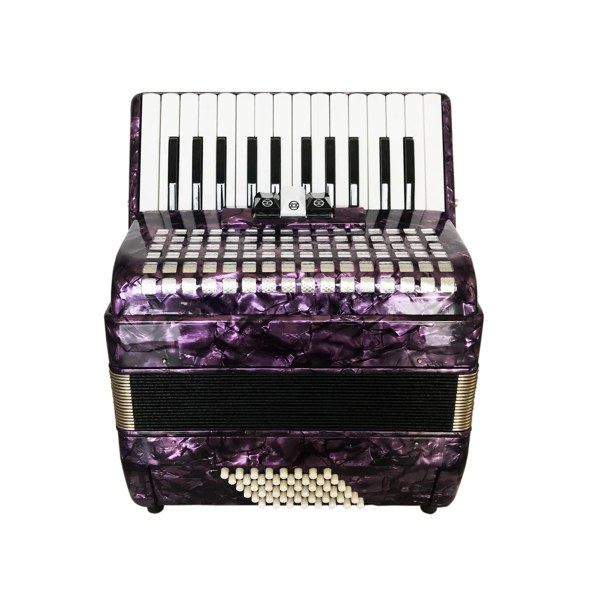 Professional OEM 26 Keys 48 Bass Purple Celluloid Piano Keyboard Accordion JP2648 Diatonic Chromatic Instrument Hot
Professional OEM 26 Keys 48 Bass Purple Celluloid Piano Keyboard Accordion JP2648 Diatonic Chromatic Instrument Hot