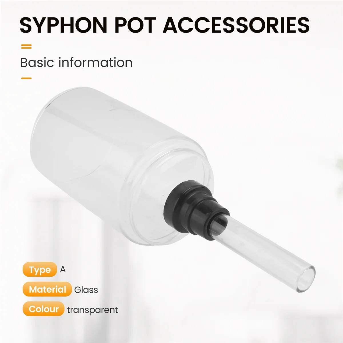 FUCQZ Coffee Syphon Pot Accessories TCA-3/5Cup High Quality Glass Siphon Vacuum Pot Coffee Maker Parts Replace(A) 
FUCQZ Coffee Syphon Pot Accessories TCA-3/5Cup High Quality Glass Siphon Vacuum Pot Coffee Maker Parts Replace(A)