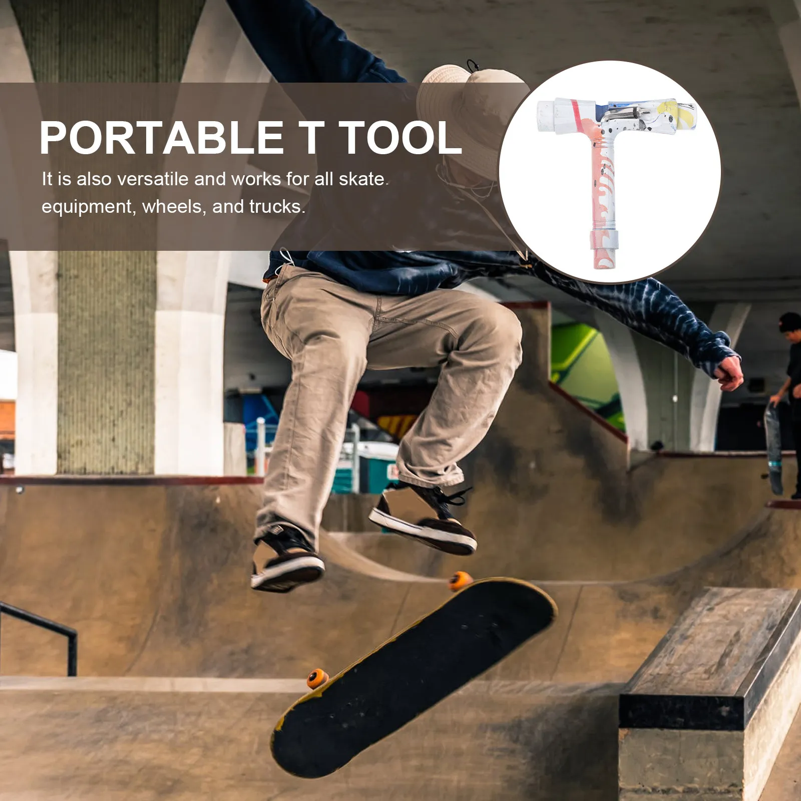 Многофункциональный ремонтный ключ для скейтборда, Т-образный портативный инструмент для скейта, легкий, из сплава, для лонгборда
Многофункциональный ремонтный ключ для скейтборда, Т-образный портативный инструмент для скейта, легкий, из сплава, для лонгборда