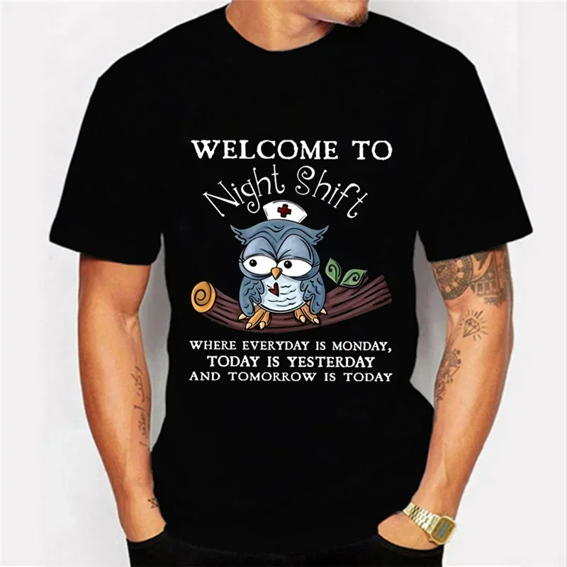 Camiseta de bienvenida a la Night para hombre y mujer, camisa Kawaii с рисунком в стиле бухо Fun, Harajuku, ropa de Anime
Camiseta de bienvenida a la Night para hombre y mujer, camisa Kawaii с рисунком в стиле бухо Fun, Harajuku, ropa de Anime