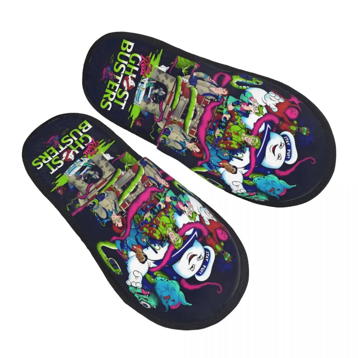 Изготовленные на заказ тапочки из пены с эффектом памяти G-Ghostbusters, женские удобные теплые домашние тапочки из комедийного фильма «Сверхъестественное»
Изготовленные на заказ тапочки из пены с эффектом памяти G-Ghostbusters, женские удобные теплые домашние тапочки из комедийного фильма «Сверхъестественное»