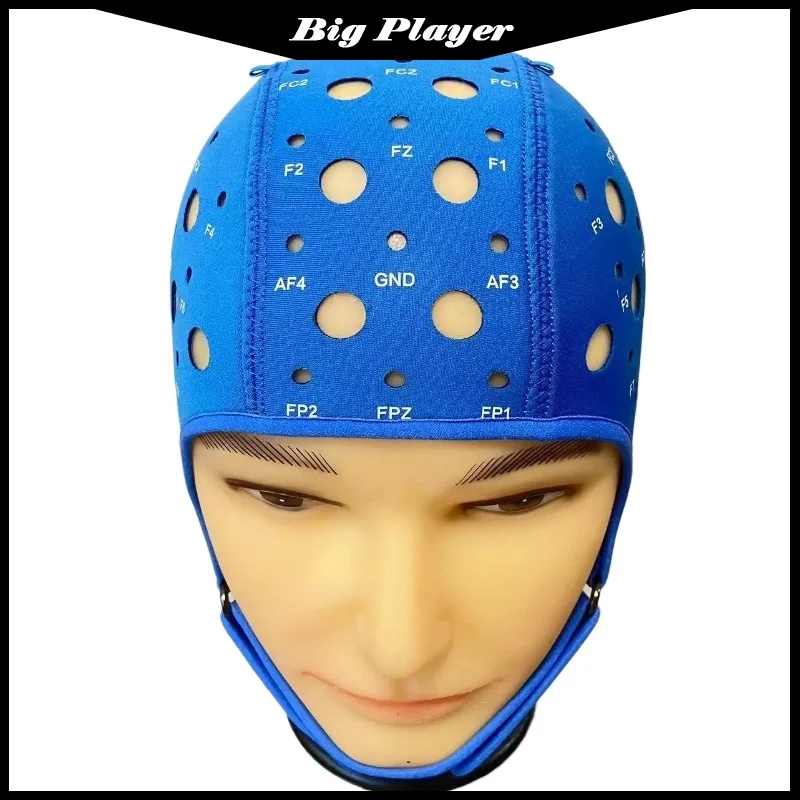 Electroencephalogram Cap Electrode Cap Rubber Sandwich Thickened New Standard EEG Transcranial Positioning Cap
Electroencephalogram Cap Electrode Cap Rubber Sandwich Thickened New Standard EEG Transcranial Positioning Cap