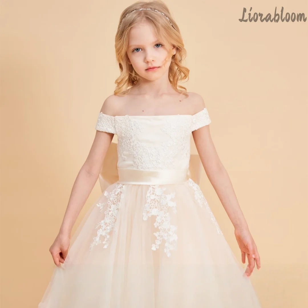 Custom Multi-Color Flower Girl Dress Custom Off Shoulder Formal Gown Embroidered Full-Length Style Girls' Flower Girl Prom Dress
Custom Multi-Color Flower Girl Dress Custom Off Shoulder Formal Gown Embroidered Full-Length Style Girls' Flower Girl Prom Dress
