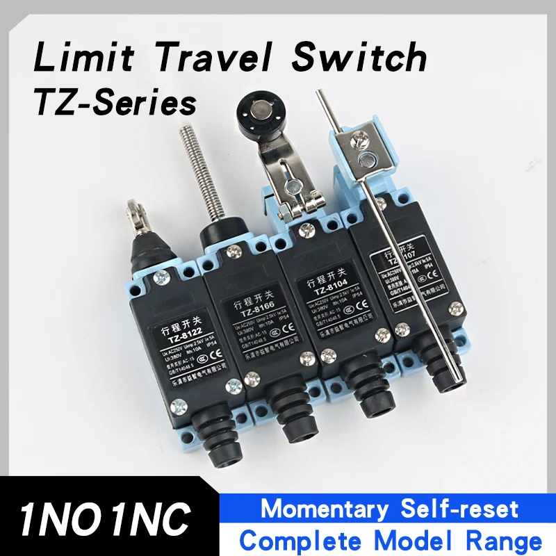 TZ-8108 8104 8111 8112 8166 8168 Waterproof and dust-proof self-resetting silver dot limit microswitch Adjustable rotating arm
TZ-8108 8104 8111 8112 8166 8168 Waterproof and dust-proof self-resetting silver dot limit microswitch Adjustable rotating arm