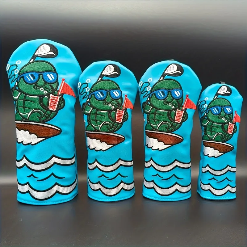 Защитный чехол для гольф-клуба (черепашковый и океанский синий дизайн) — материал ПУ, дизайн с эластичной пряжкой, необходимое оборудование для гольфа
Защитный чехол для гольф-клуба (черепашковый и океанский синий дизайн) — материал ПУ, дизайн с эластичной пряжкой, необходимое оборудование для гольфа