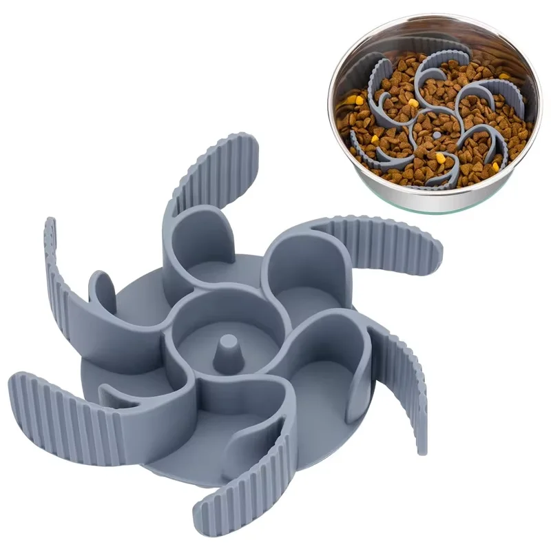 Silicone Slow Feeder Insert for Dog Bowl Anti-Bloat Silicone Mat with Suction Slow Feeder Dog Bowls for Puppy Large Breed Dogs
Silicone Slow Feeder Insert for Dog Bowl Anti-Bloat Silicone Mat with Suction Slow Feeder Dog Bowls for Puppy Large Breed Dogs