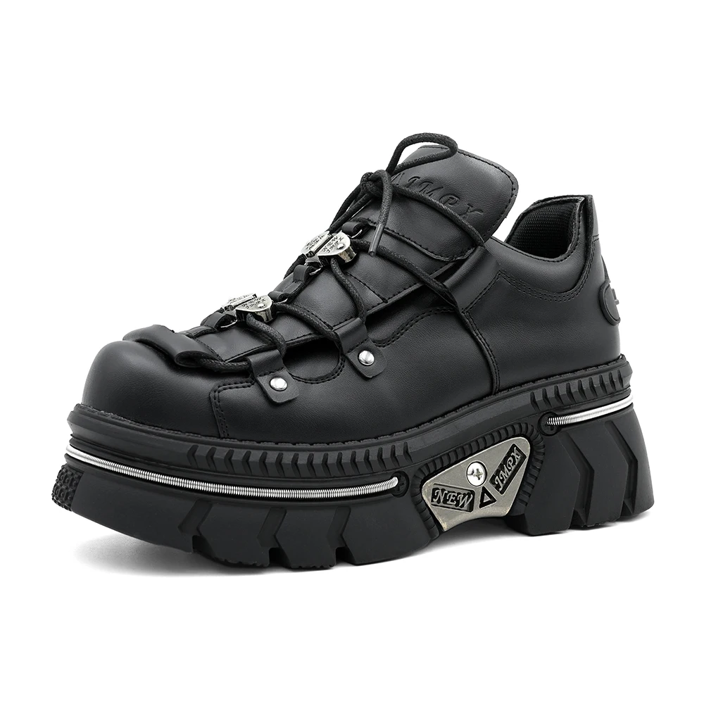 2025 г., мужская и женская винтажная обувь для пар в стиле рок, новые темные кожаные ретро-сапоги в стиле панк, металлические нишевые дизайнерские туфли унисекс на одной платформе
2025 г., мужская и женская винтажная обувь для пар в стиле рок, новые темные кожаные ретро-сапоги в стиле панк, металлические нишевые дизайнерские туфли унисекс на одной платформе