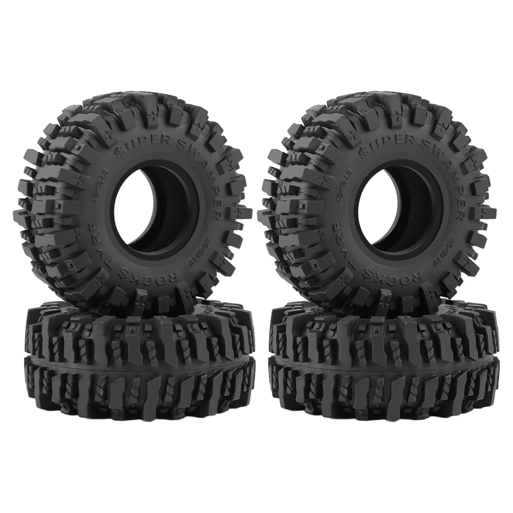 GLOBACT 1.9 Crawler Tires 118 * 45mm 1.9 Mud Slingers Tires Soft Sticky Tyres for 1/10 Traxxas TRX4 TRX6 Axial SCX10 FMS Redcat
GLOBACT 1.9 Crawler Tires 118 * 45mm 1.9 Mud Slingers Tires Soft Sticky Tyres for 1/10 Traxxas TRX4 TRX6 Axial SCX10 FMS Redcat