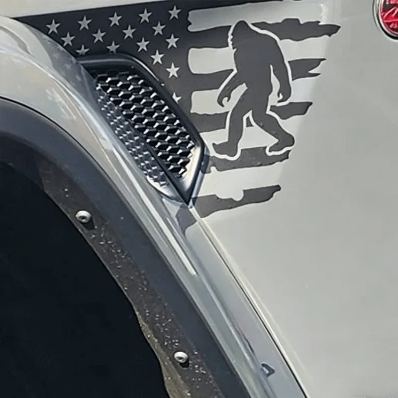 American Flag for Car Stickers Decoration Fender Vent Exterior Accessories Vinyl Decals for Jeep Wrangler JL JLU JT 2018-2026
American Flag for Car Stickers Decoration Fender Vent Exterior Accessories Vinyl Decals for Jeep Wrangler JL JLU JT 2018-2026