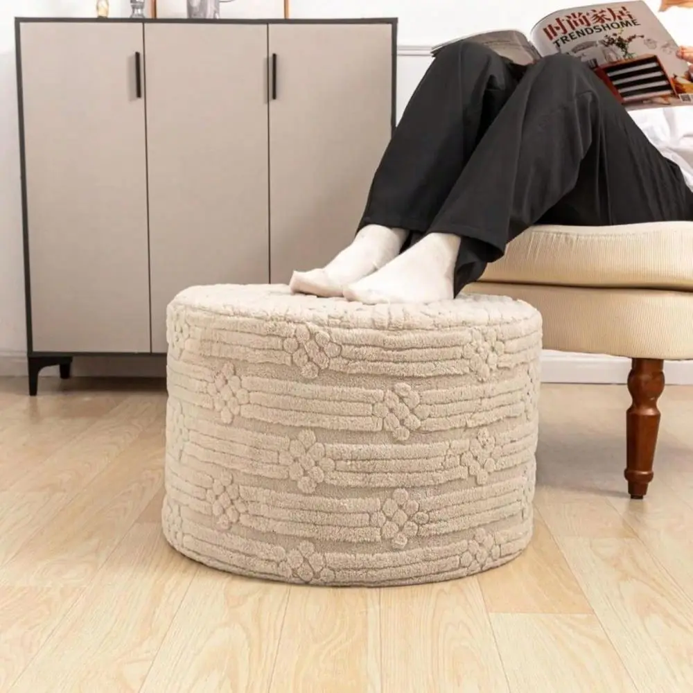 Pouf Ottoman Foot Rest U2013 Plush Round AllInOne Foam Stool For Cozy Lounging, Floor Pouf Amp Chic Decor Light Coffee
Pouf Ottoman Foot Rest U2013 Plush Round AllInOne Foam Stool For Cozy Lounging, Floor Pouf Amp Chic Decor Light Coffee