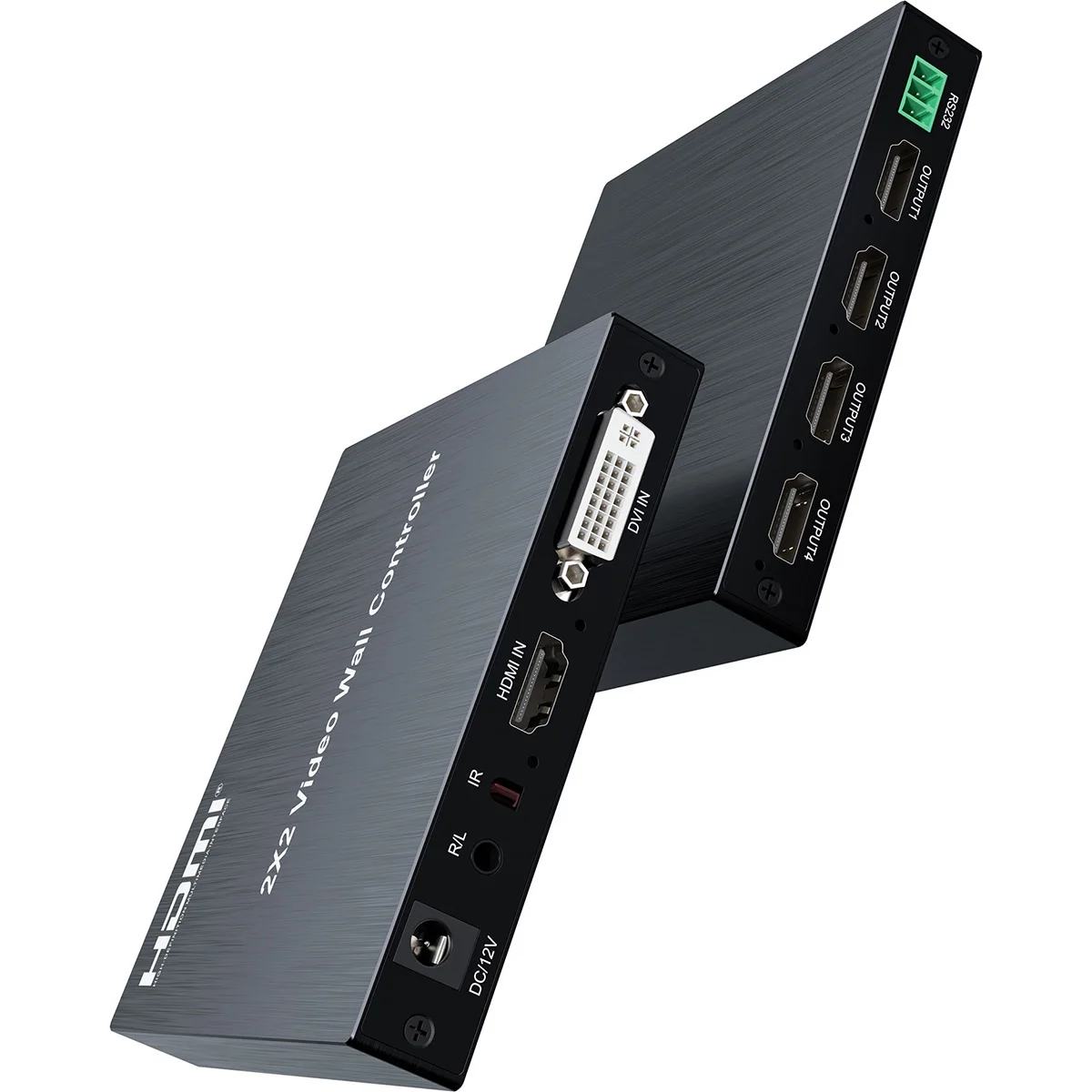 1080p 2x2 HDMI DVI Video Wall Controller 1X2 1X4 1X3 4x1 Multi Screen Splicing Processor TV Splicer Box 180° Flip Plug and Play
1080p 2x2 HDMI DVI Video Wall Controller 1X2 1X4 1X3 4x1 Multi Screen Splicing Processor TV Splicer Box 180° Flip Plug and Play