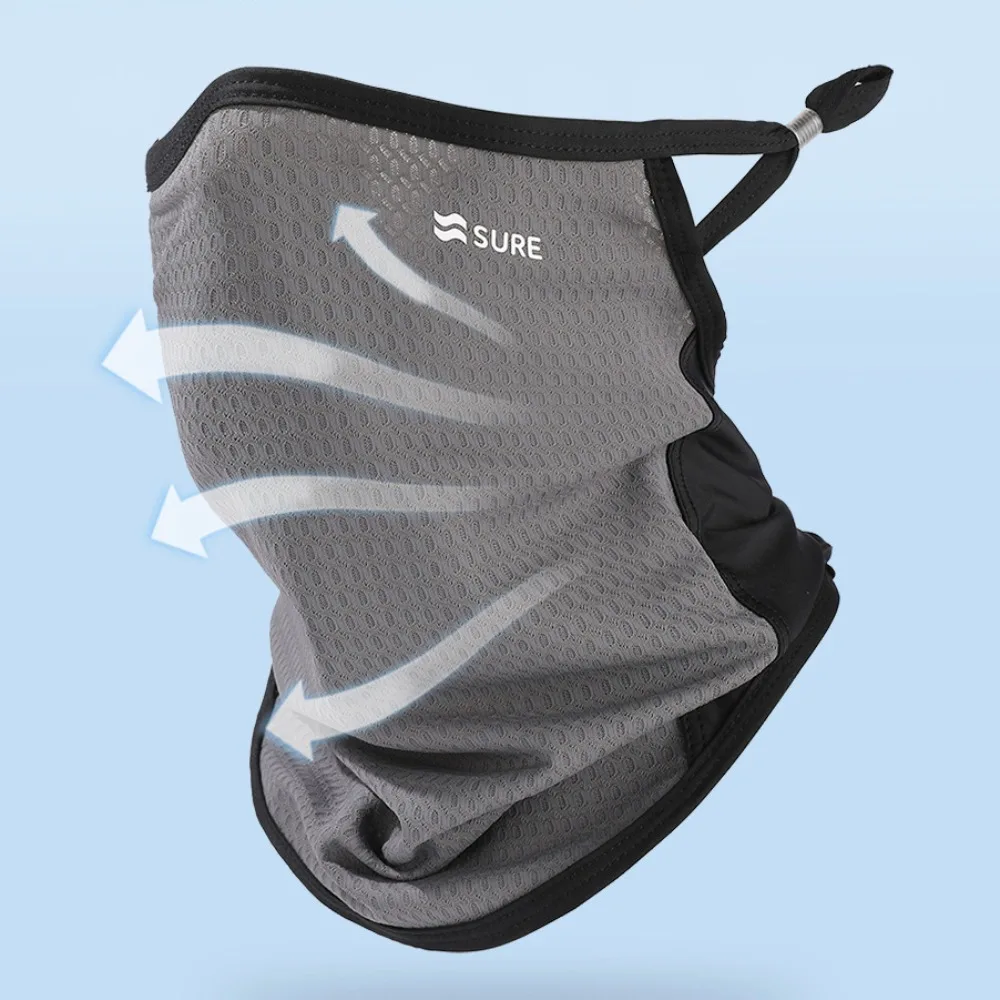 Sunshade Men's Sunscreen Face Mask Adjustable Solid Color Sunscreen Face Cover Elastic Breathable UV Protection Veil Outdoor
Sunshade Men's Sunscreen Face Mask Adjustable Solid Color Sunscreen Face Cover Elastic Breathable UV Protection Veil Outdoor