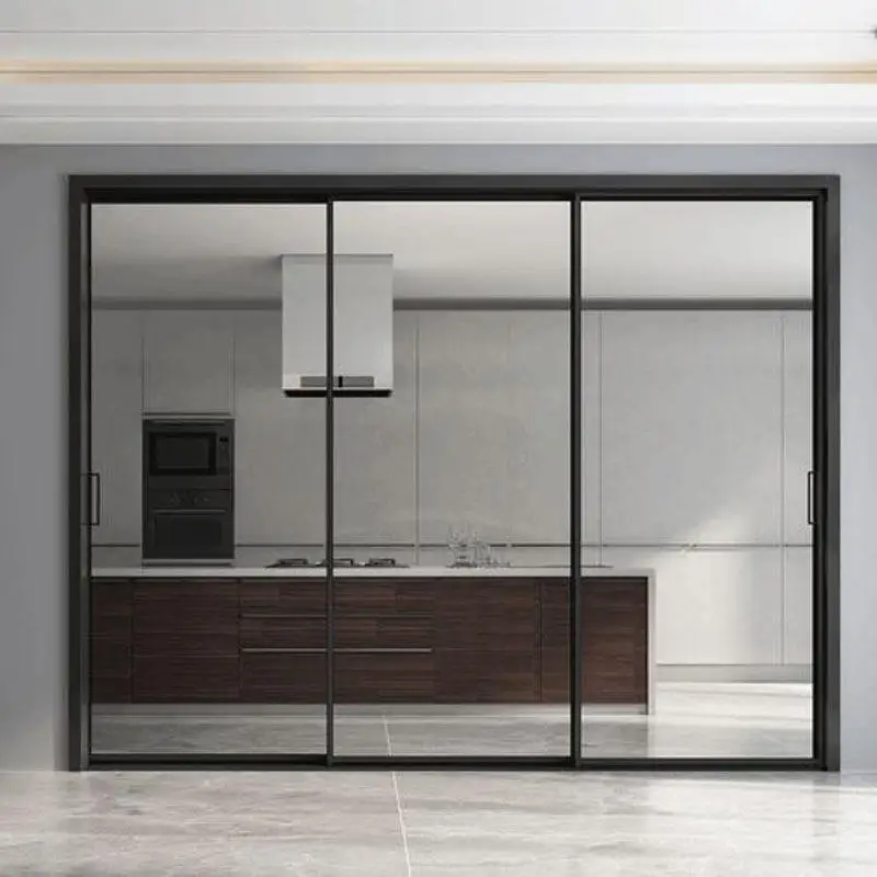 Custom Interior Aluminum Alloy Glass Sliding Doors Fire Sound Insulation Finished Surface Doors Manual Tow Track Sliding Doors
Custom Interior Aluminum Alloy Glass Sliding Doors Fire Sound Insulation Finished Surface Doors Manual Tow Track Sliding Doors