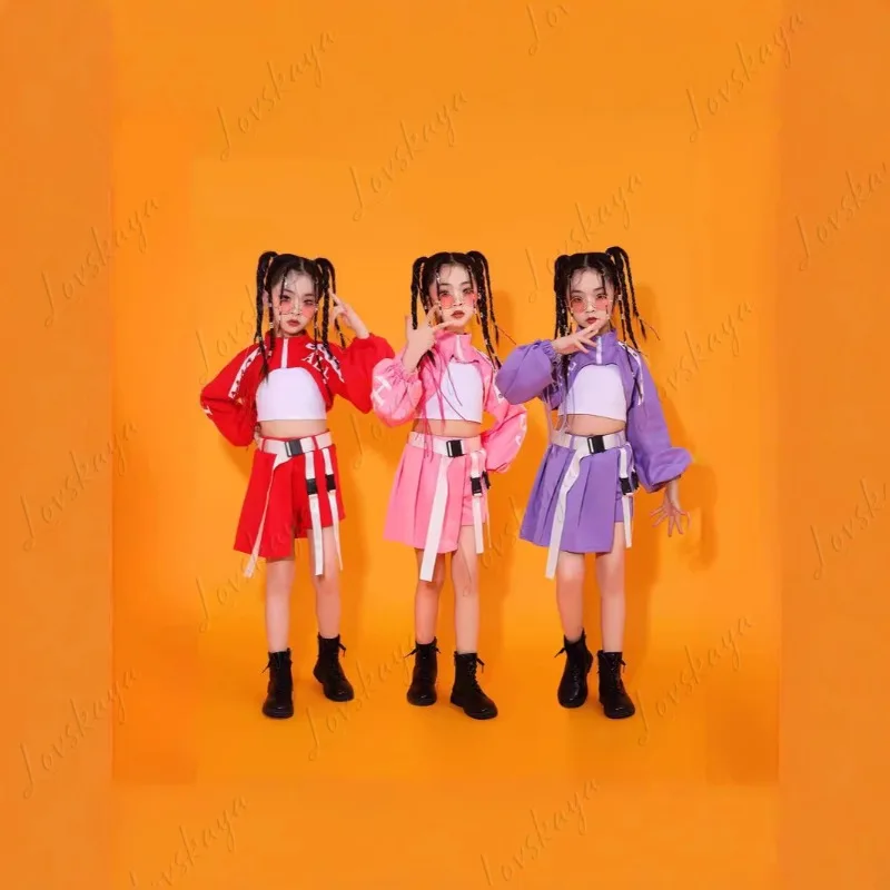 Trendy Street Dance Costume Set Kids Adult Girls KPOP Stage Wear
Trendy Street Dance Costume Set Kids Adult Girls KPOP Stage Wear