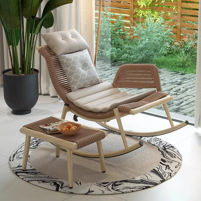 Outdoor rocking chair recliner adult home living room lazy lounge chair balcony single rattan chair courtyard vintage rocking ch
Outdoor rocking chair recliner adult home living room lazy lounge chair balcony single rattan chair courtyard vintage rocking ch