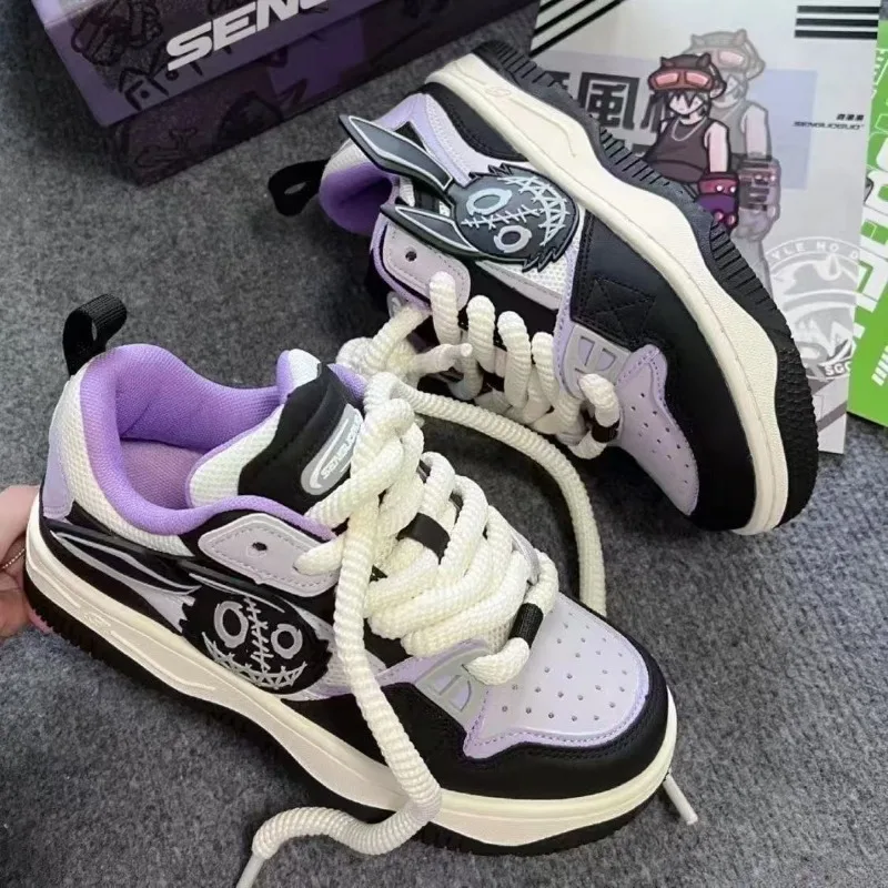 Autumn New Fashion Women Sneakers Cute Rabbit Patchwork Breathable Platform Shoes Designer Black Purple Ladies Footwear
Autumn New Fashion Women Sneakers Cute Rabbit Patchwork Breathable Platform Shoes Designer Black Purple Ladies Footwear