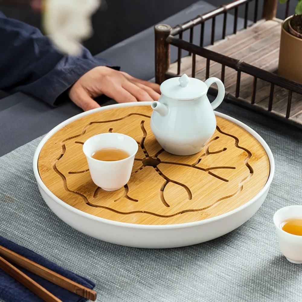 Simple Chinese Tea Tray Portable Bamboo Dry Brewing Small Tea Table Quick Drainage Dry and Wet Dual Use Coffee Tray Outdoor
Simple Chinese Tea Tray Portable Bamboo Dry Brewing Small Tea Table Quick Drainage Dry and Wet Dual Use Coffee Tray Outdoor