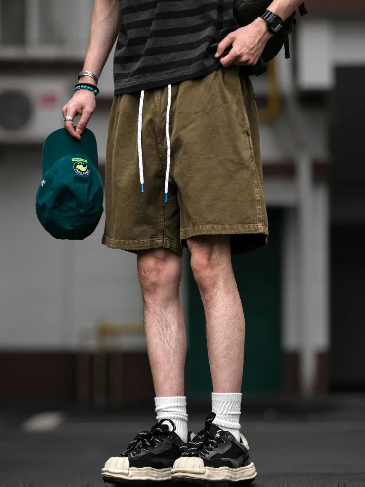 Retro American Waed orts Men Summer Hot Loose Casual Versatile Five-Point Trendy Sports Pants Straight Leg Cotton Youth
Retro American Waed orts Men Summer Hot Loose Casual Versatile Five-Point Trendy Sports Pants Straight Leg Cotton Youth