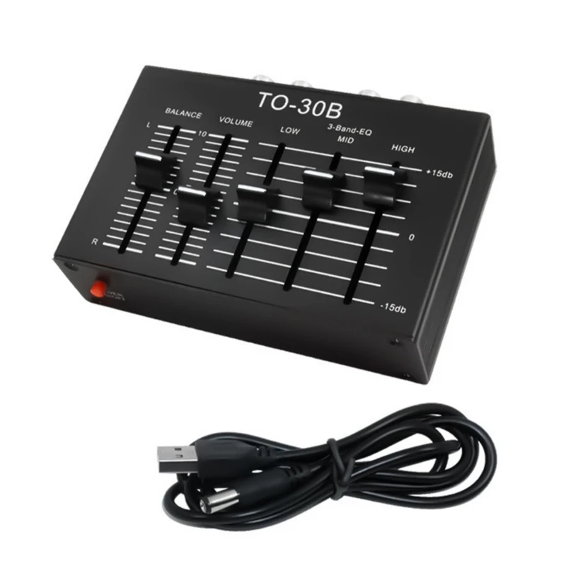 DC5V Power Audios Premplifier Three Band Equalizers With Isolated Power Supply For Clear Processing K1KF
DC5V Power Audios Premplifier Three Band Equalizers With Isolated Power Supply For Clear Processing K1KF