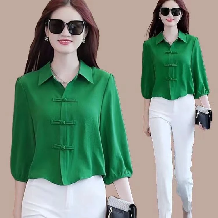 Свободный осенний женский топ с воротником на пуговицах, утягивающий универсальный топ Seven Sve, повседневный топ для поездок на животе
Свободный осенний женский топ с воротником на пуговицах, утягивающий универсальный топ Seven Sve, повседневный топ для поездок на животе