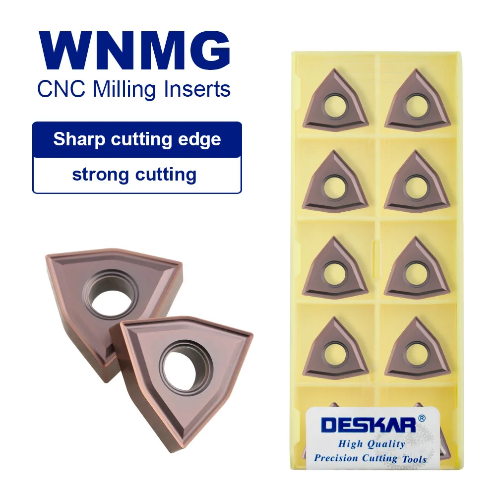 10 Pieces WNMG 080404 WNMG 080408 LF6018 MA MS MQ HA JMS Carbide Insert High Quality Turning Tools for Stainless Steel
10 Pieces WNMG 080404 WNMG 080408 LF6018 MA MS MQ HA JMS Carbide Insert High Quality Turning Tools for Stainless Steel