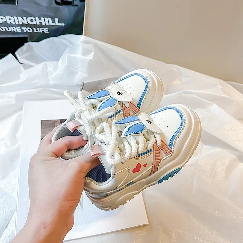Kids Sports Shoes with Cute Rabbit Girls Casual Shoes Thick Soft Sole 2024 New Children Running Shoes for Students Non-slip
Kids Sports Shoes with Cute Rabbit Girls Casual Shoes Thick Soft Sole 2024 New Children Running Shoes for Students Non-slip
