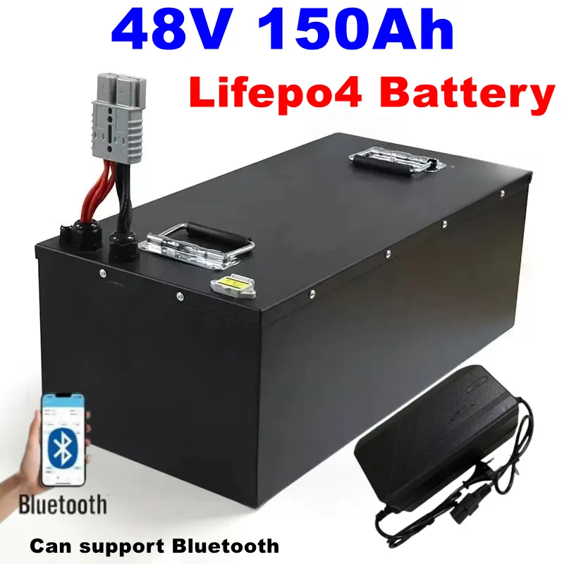 Водонепроницаемая батарея LIFEPo4 48 В 150 Ач с Bluetooth BMS для скутера 4800 Вт, велосипеда, тележки для гольфа, система солнечной энергии, в комплект входит зарядка 10 А
Водонепроницаемая батарея LIFEPo4 48 В 150 Ач с Bluetooth BMS для скутера 4800 Вт, велосипеда, тележки для гольфа, система солнечной энергии, в комплект входит зарядка 10 А