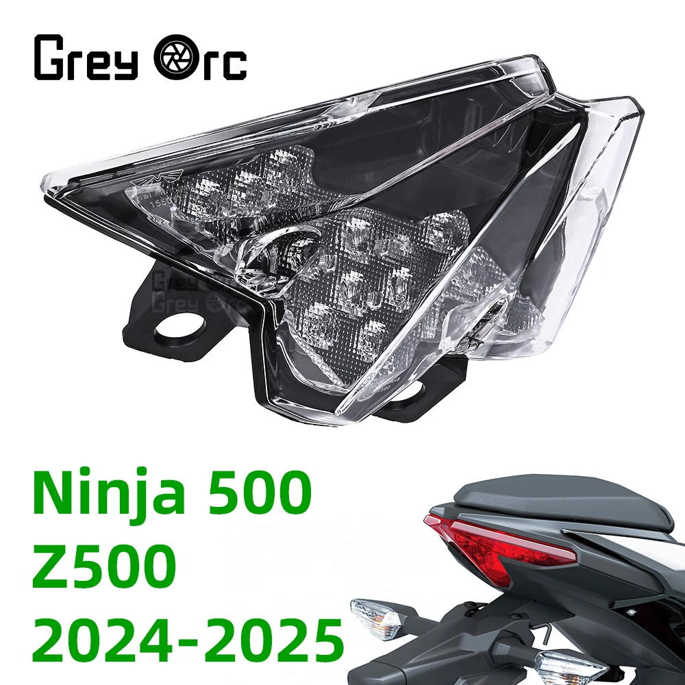Ninja 500 Tail Light For Kawasaki Ninja 500/SE Z500 EX500 2024-2025 Motorcycle LED Tail Light Steering Brake Assembly 
Ninja 500 Tail Light For Kawasaki Ninja 500/SE Z500 EX500 2024-2025 Motorcycle LED Tail Light Steering Brake Assembly