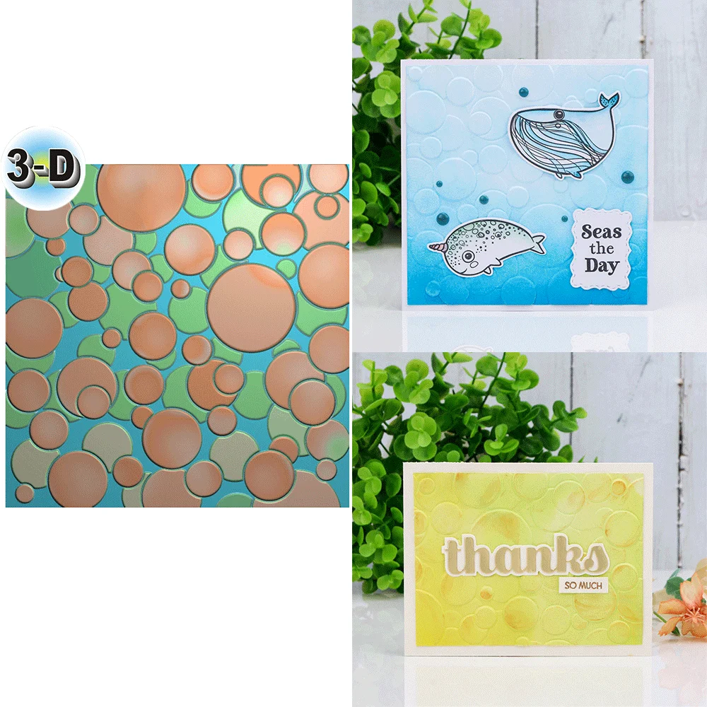 Layered Bubbles 3D Embossing Folder for Card Making & Scrapbooking - Durable Plastic, Easy Embossing - Perfect 2025 Hot
Layered Bubbles 3D Embossing Folder for Card Making & Scrapbooking - Durable Plastic, Easy Embossing - Perfect 2025 Hot