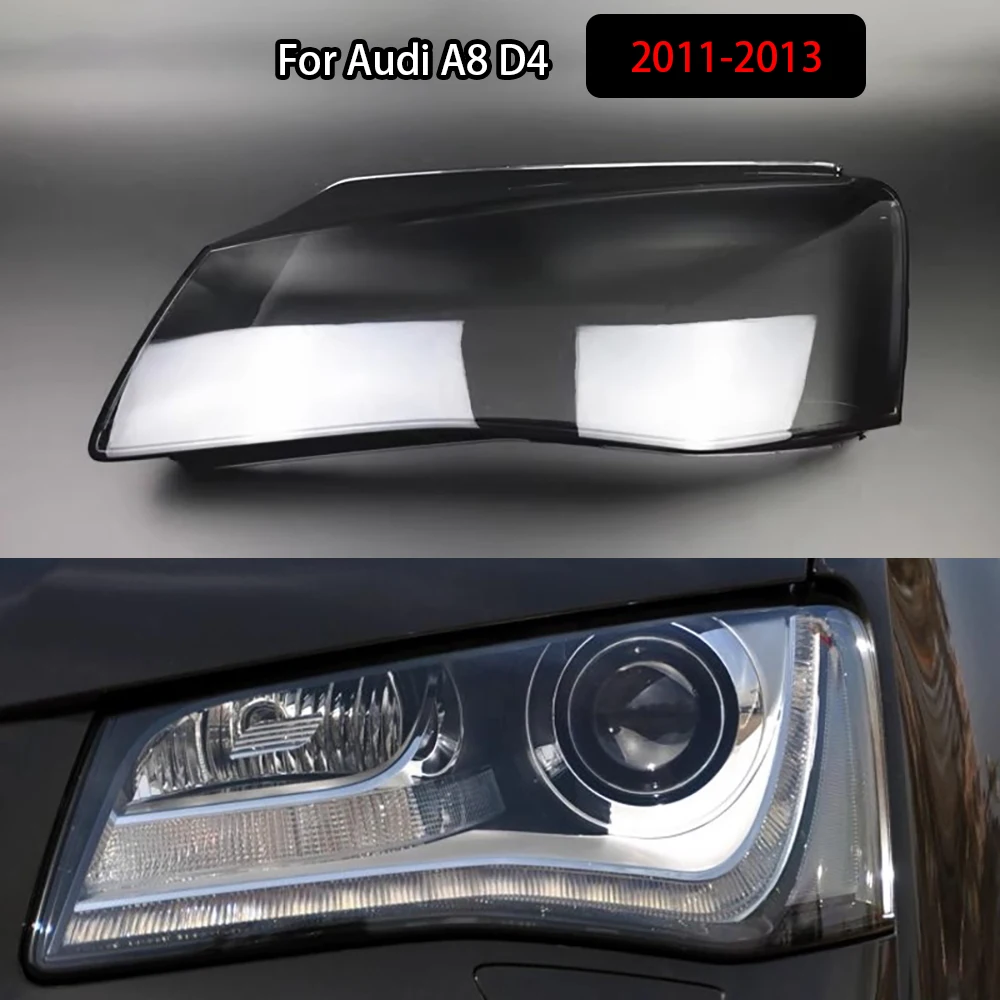 For Audi A8 D4 2011-2013 Headlamp Cover Transparent Headlight Shell Lens Plexiglass Auto Replacement Parts
For Audi A8 D4 2011-2013 Headlamp Cover Transparent Headlight Shell Lens Plexiglass Auto Replacement Parts