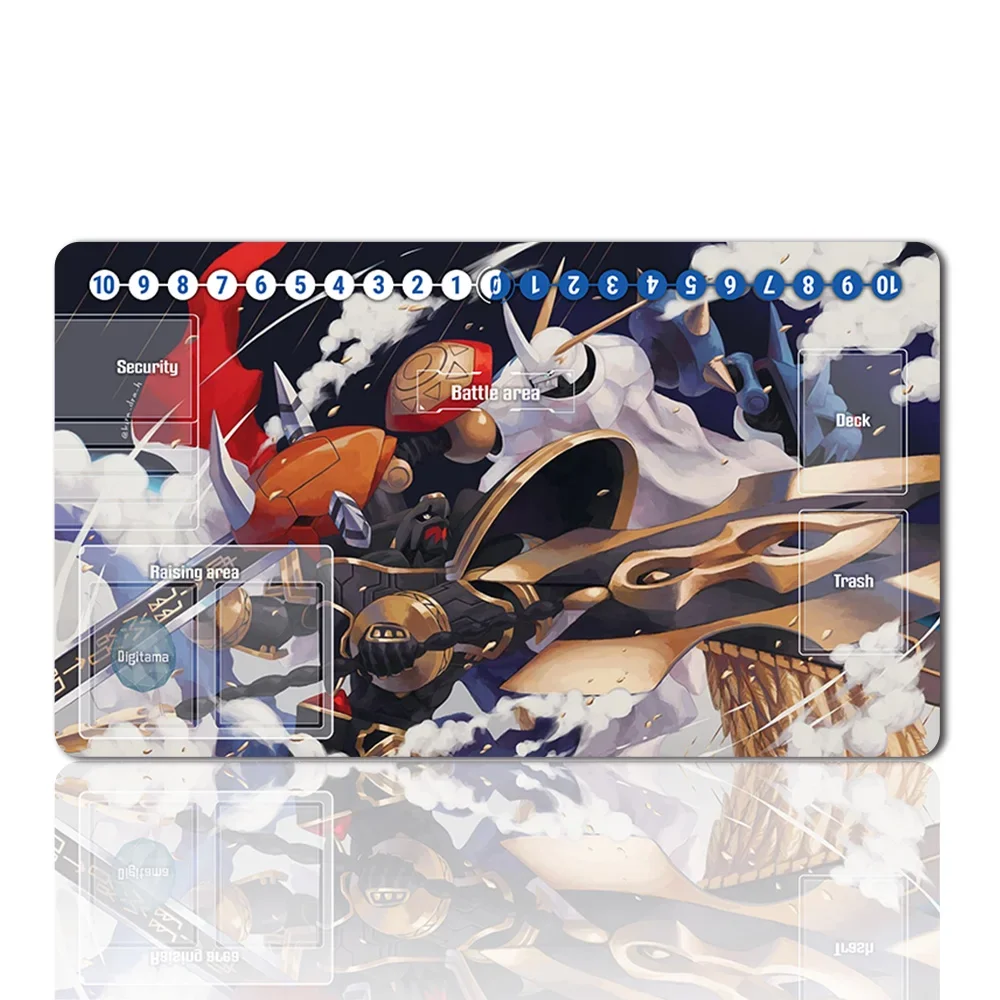 04046301 - Board Game Digimon Playmat Table Mat Size 60X35 cm Mousepad Play Mats Compatible for DTCG TCG CCG
04046301 - Board Game Digimon Playmat Table Mat Size 60X35 cm Mousepad Play Mats Compatible for DTCG TCG CCG