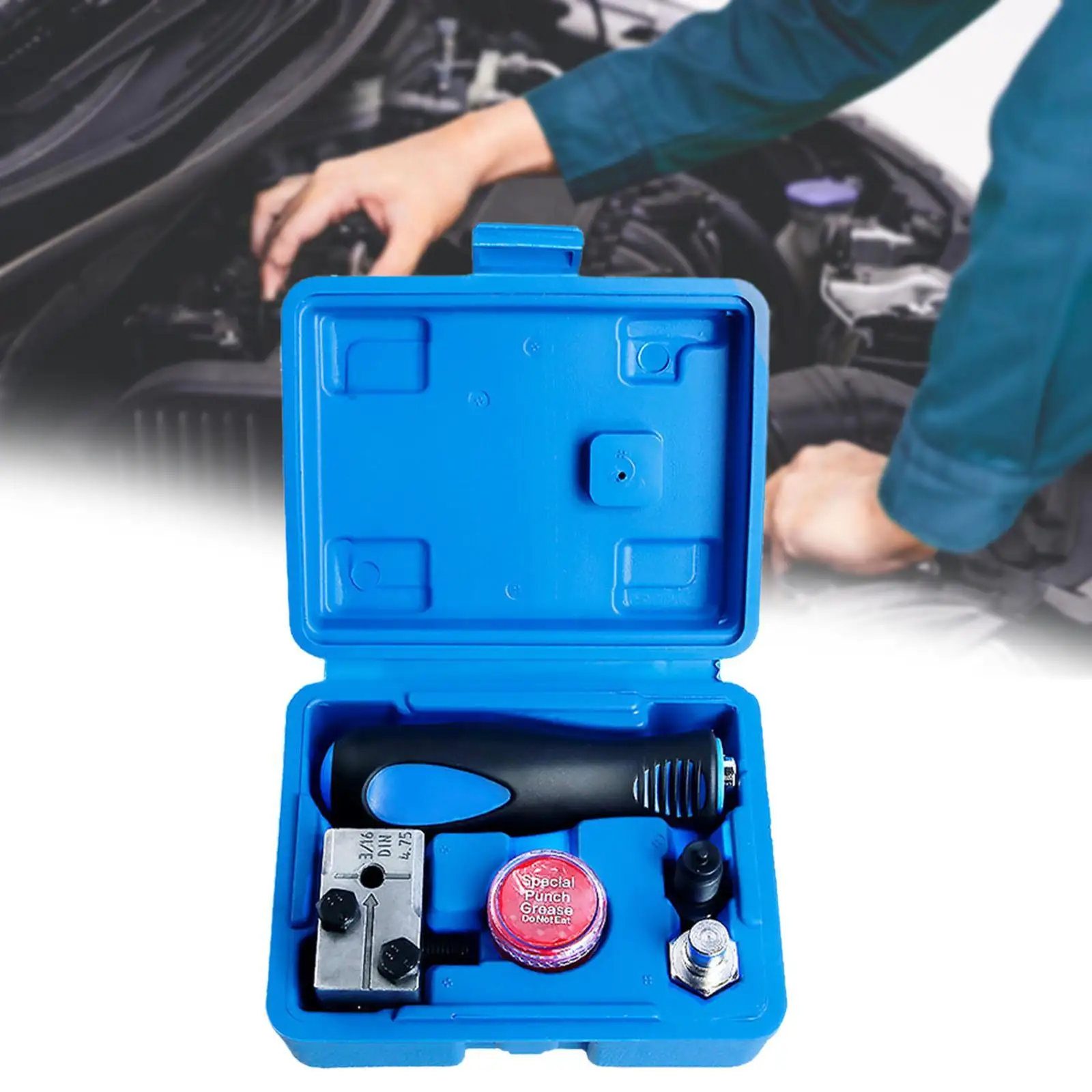 Automotive Accessories Brake Tube Flaring Kit Corrosion Proof Alloy Tool for Car Hydraulic Line Connection Repair
Automotive Accessories Brake Tube Flaring Kit Corrosion Proof Alloy Tool for Car Hydraulic Line Connection Repair