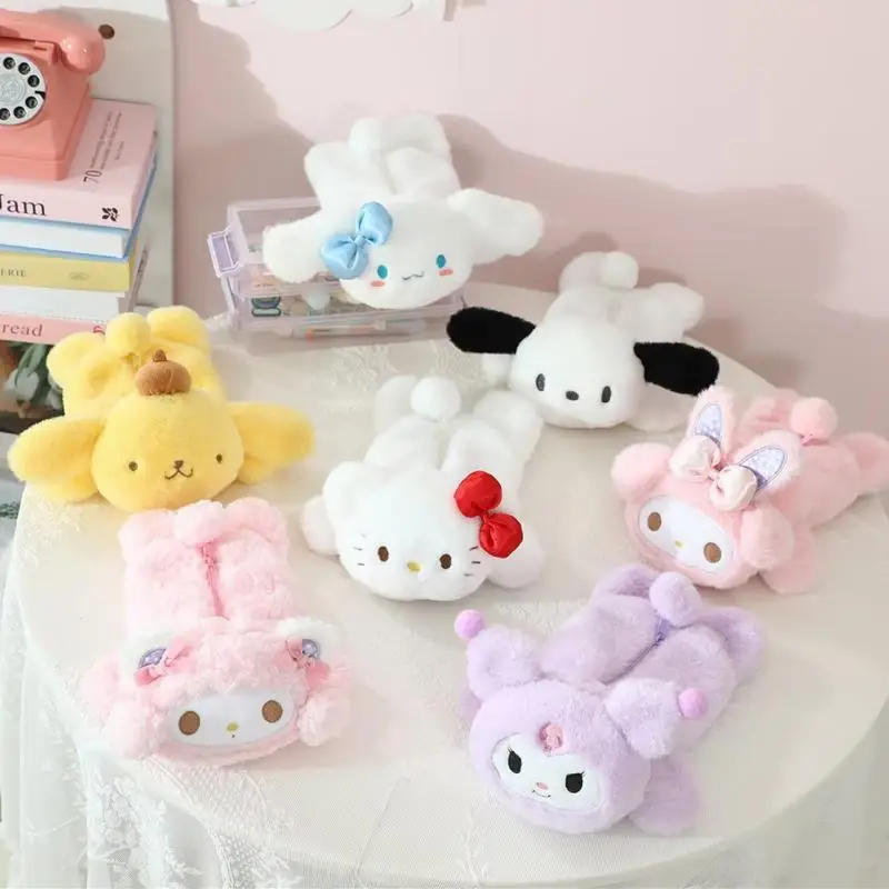 Kawaii Sanrio аниме хобби Hello Kitty Kuromi Cinnamoroll мультяшная плюшевая кукла сумка-карандаш украшение сумка для хранения подарок на день рождения
Kawaii Sanrio аниме хобби Hello Kitty Kuromi Cinnamoroll мультяшная плюшевая кукла сумка-карандаш украшение сумка для хранения подарок на день рождения
