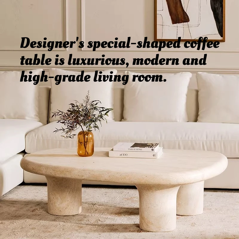 Designer Irregular Coffee Table For Living Room Mid Century Wabi Sabi Modern Minimalist Luxury High End Center Side Furniture
Designer Irregular Coffee Table For Living Room Mid Century Wabi Sabi Modern Minimalist Luxury High End Center Side Furniture