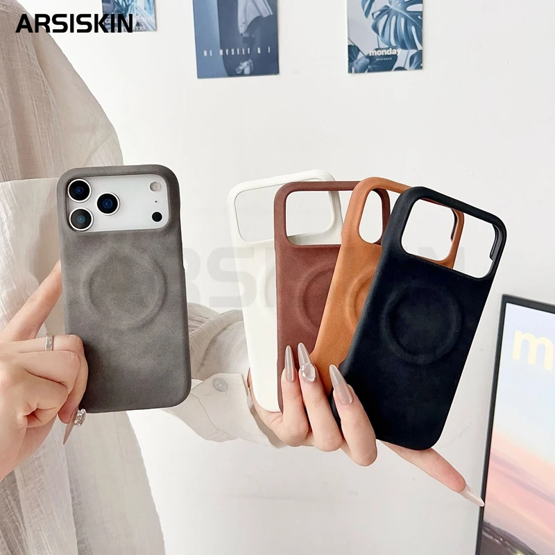 100pcs/lot Luxury Leather Retro Sheepskin Magnetic Case For iPhone 17 Pro Max 15 13 14 12 16Pro Max 16Plus 17Air Matte Cover
100pcs/lot Luxury Leather Retro Sheepskin Magnetic Case For iPhone 17 Pro Max 15 13 14 12 16Pro Max 16Plus 17Air Matte Cover