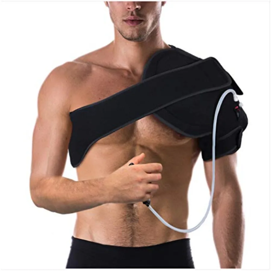 Hot or Cold Therapy Shoulder Ice Pack Wrap, for Shoulder Pain Relief - Heating Pad for Rotator Cuff Injuries, Surgery, Gym Inju
Hot or Cold Therapy Shoulder Ice Pack Wrap, for Shoulder Pain Relief - Heating Pad for Rotator Cuff Injuries, Surgery, Gym Inju