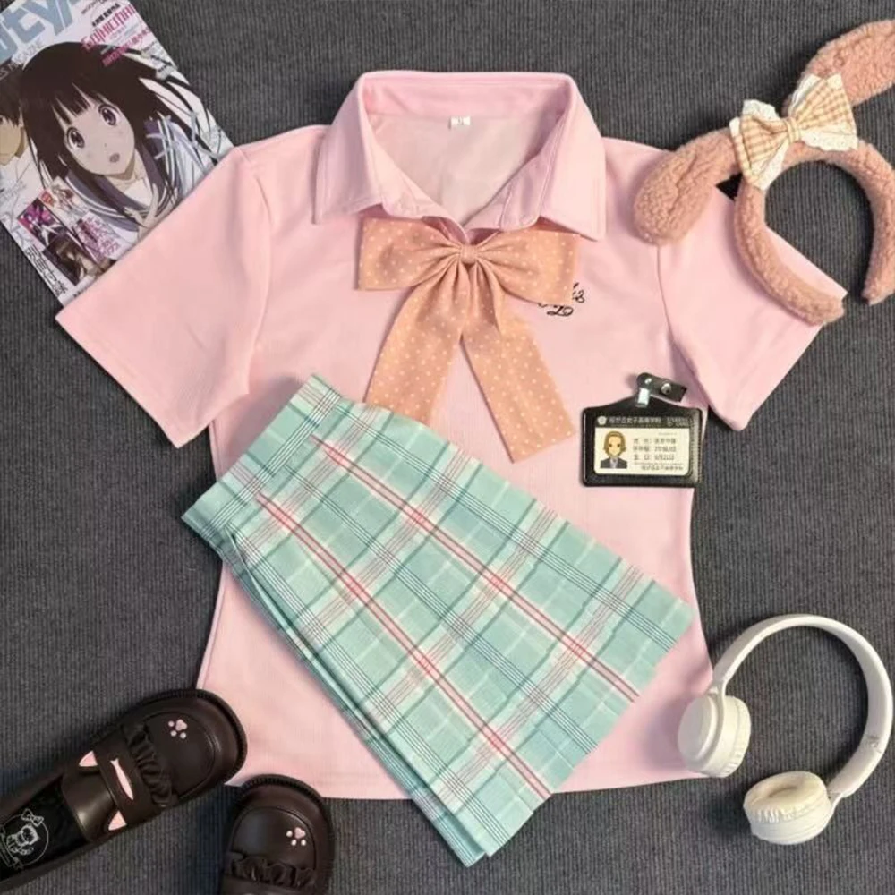 Korean Summer Sweet and Cute Checkered Mini Skirt Women's Lolita Style Kawaii High Waist A-Line Skirt Y2K Folding Skirt 2026
Korean Summer Sweet and Cute Checkered Mini Skirt Women's Lolita Style Kawaii High Waist A-Line Skirt Y2K Folding Skirt 2026