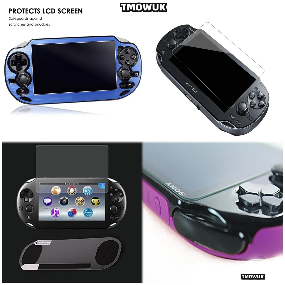 For Sony PSV 1000 2000 Front Ultra-Thin Tempered Glass + Back Full HD Clear Protective Cover
For Sony PSV 1000 2000 Front Ultra-Thin Tempered Glass + Back Full HD Clear Protective Cover