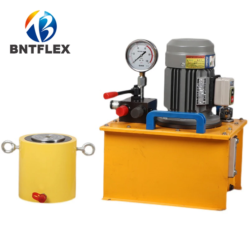 Manually separated synchronous hydraulic jack bridge jacking cylinder 100 tons short flat jack
Manually separated synchronous hydraulic jack bridge jacking cylinder 100 tons short flat jack