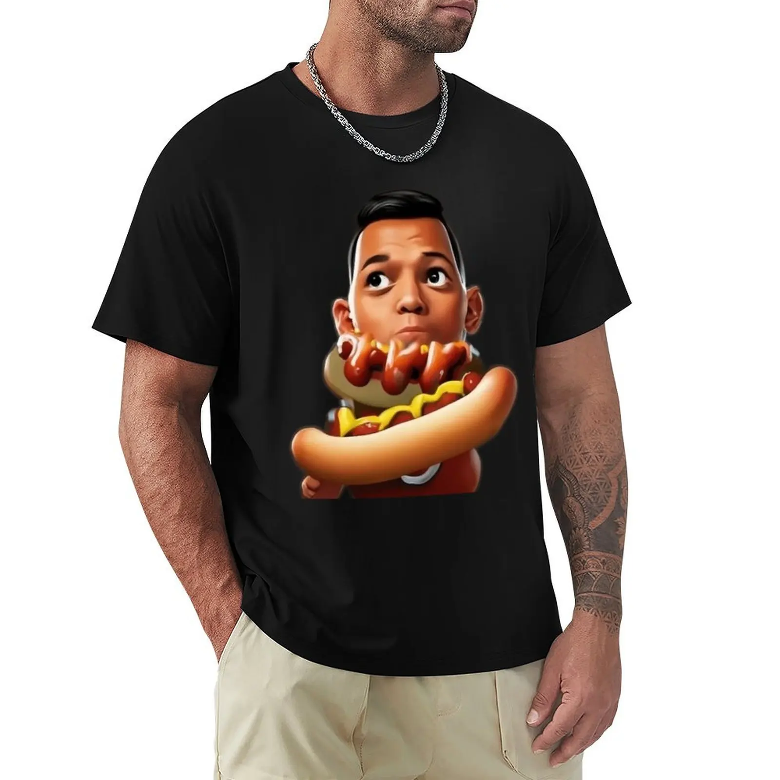 funny hot dog 2024 crazy for men & women T-Shirt graphics heavyweights Aesthetic clothing slim fit t shirts for men
funny hot dog 2024 crazy for men & women T-Shirt graphics heavyweights Aesthetic clothing slim fit t shirts for men