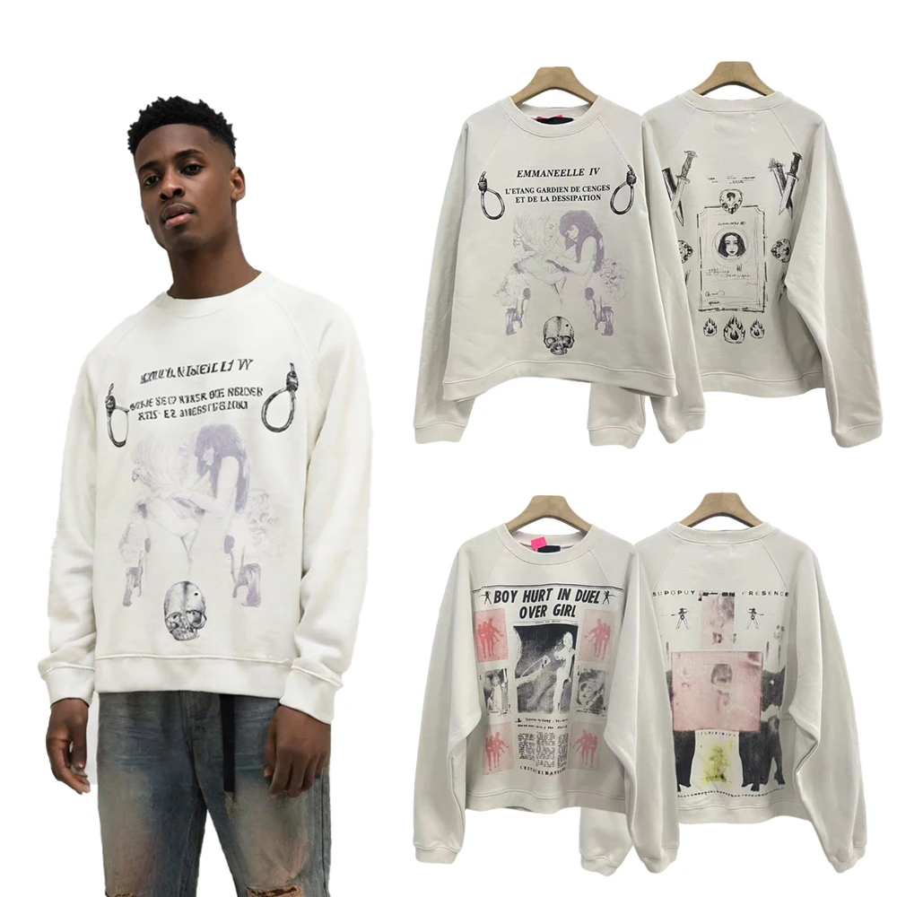 Y2k Streetwear Clothing Mens Harajuku Graphic Sweatshirts Street Style Retro Heavy Cotton Casual Long Sleeve Sweatshirts for Man
Y2k Streetwear Clothing Mens Harajuku Graphic Sweatshirts Street Style Retro Heavy Cotton Casual Long Sleeve Sweatshirts for Man