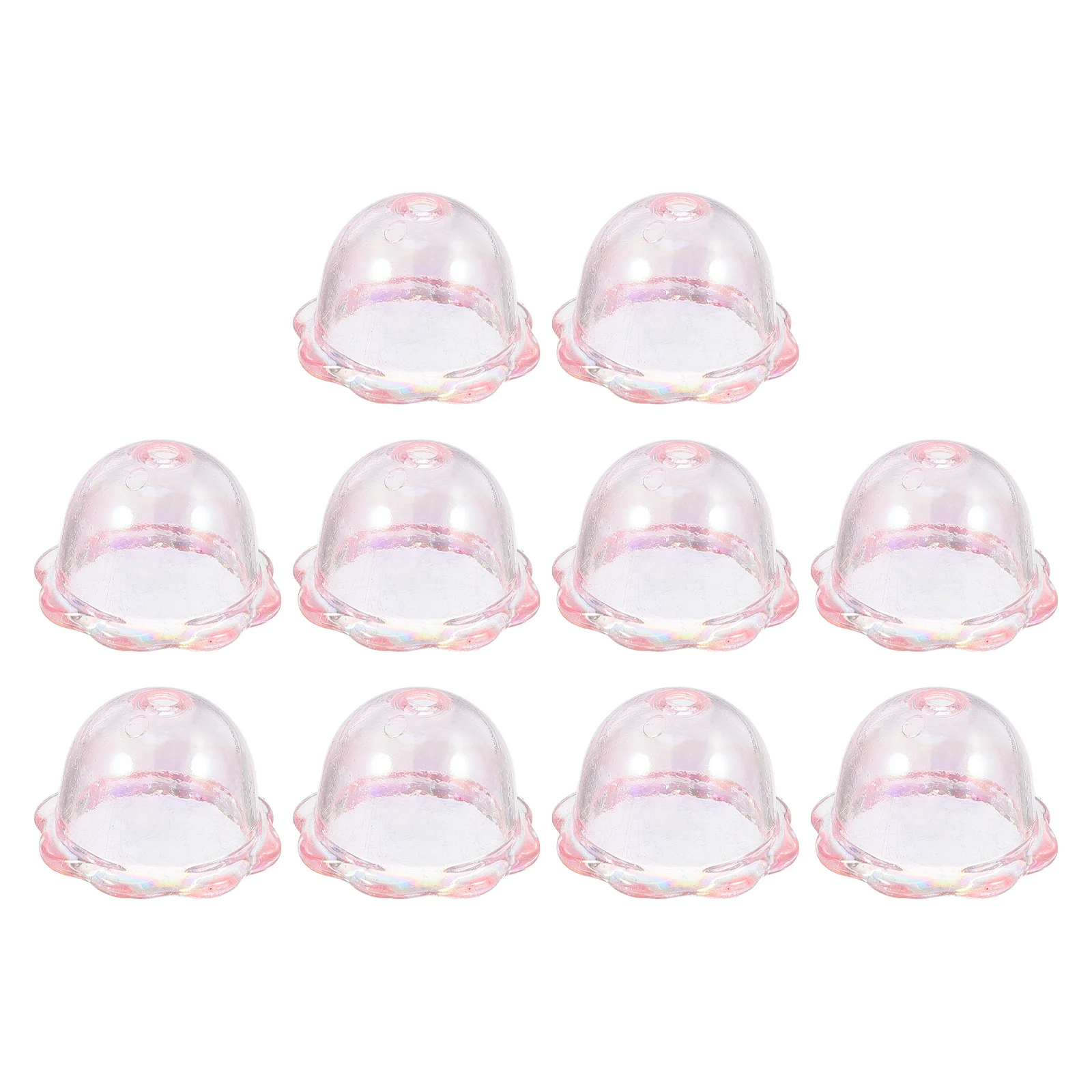 10Pcs Hollow Flower Beads Clear Acrylic for Wind Chimes DIY Jewelry Making Earrings Hanging Decor Craft Accessories
10Pcs Hollow Flower Beads Clear Acrylic for Wind Chimes DIY Jewelry Making Earrings Hanging Decor Craft Accessories