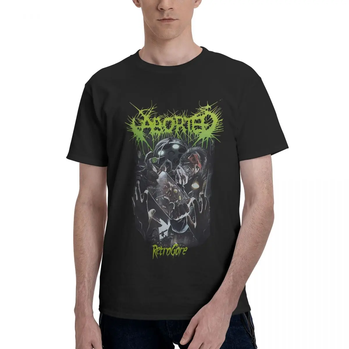 Aborted Band Retrogore, повседневные дышащие удобные топы из 100% хлопка, футбольные рубашки, 2025 г., забавные подарки
Aborted Band Retrogore, повседневные дышащие удобные топы из 100% хлопка, футбольные рубашки, 2025 г., забавные подарки