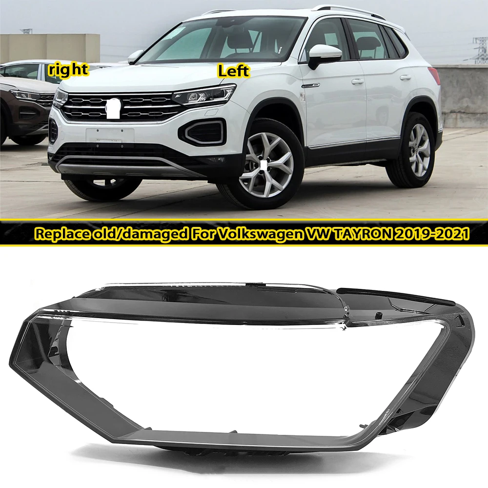 Headlamp Transparent Lampshade Shell Mask For Volkswagen VW TAYRON 2019-2021 Headlight Cover
Headlamp Transparent Lampshade Shell Mask For Volkswagen VW TAYRON 2019-2021 Headlight Cover
