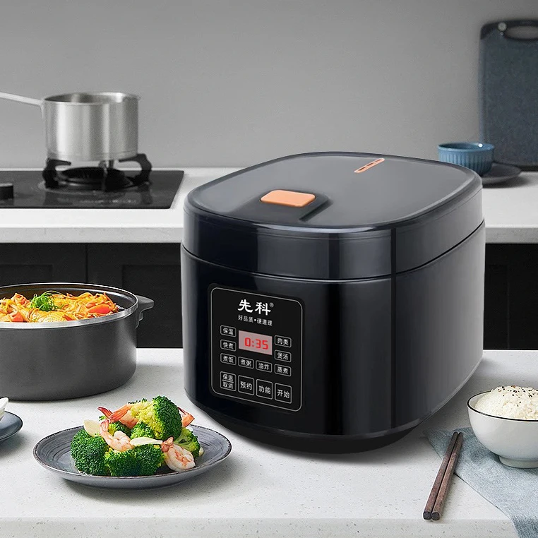 TK-108 Многофункциональная умная рисоварка 5-литровая серебряная герба новая электрическая рисоварка с пароваркой
TK-108 Многофункциональная умная рисоварка 5-литровая серебряная герба новая электрическая рисоварка с пароваркой