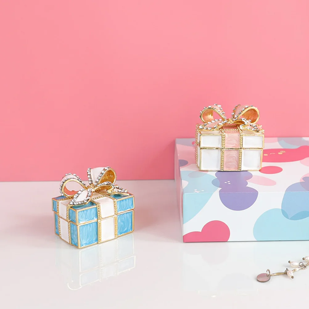 1pc Box Bowknot Box For Necklace Pendant Ring Storage Jewelry Gift Container Jewelry Packing Case Gift Storage Case
1pc Box Bowknot Box For Necklace Pendant Ring Storage Jewelry Gift Container Jewelry Packing Case Gift Storage Case