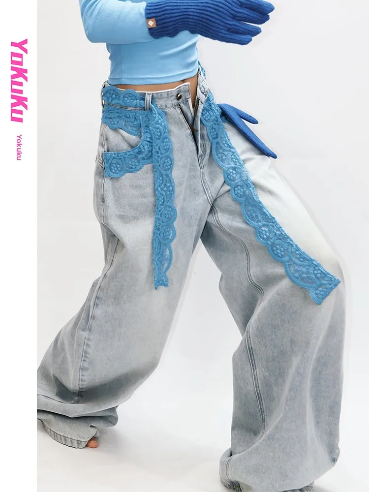 Planet High Waist Straight Leg Jeans Women's Casual Vintage Design Denim Pants with Belt Slimming Effect
Planet High Waist Straight Leg Jeans Women's Casual Vintage Design Denim Pants with Belt Slimming Effect