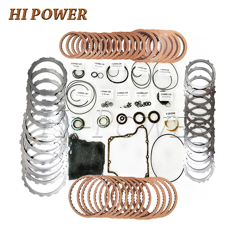 AW50-40 50-40LE 50-40LN 50-42LN 50-42LE Главный ремонтный комплект фрикционной пластины коробки передач для комплекта уплотнений коробки передач Volvo 
AW50-40 50-40LE 50-40LN 50-42LN 50-42LE Главный ремонтный комплект фрикционной пластины коробки передач для комплекта уплотнений коробки передач Volvo