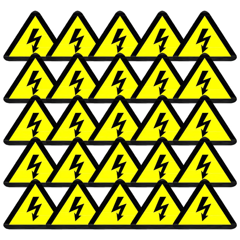 30Pcs Electric Warning Stickers Strong Adhesion Safety Labels for High Voltage Equipment Office School Caution
30Pcs Electric Warning Stickers Strong Adhesion Safety Labels for High Voltage Equipment Office School Caution